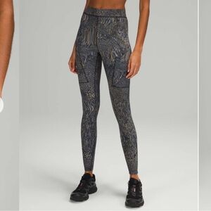 Lululemon Leggings Women’s 4 LAB High Rise Train Tight 28" Inseam W5CZFS